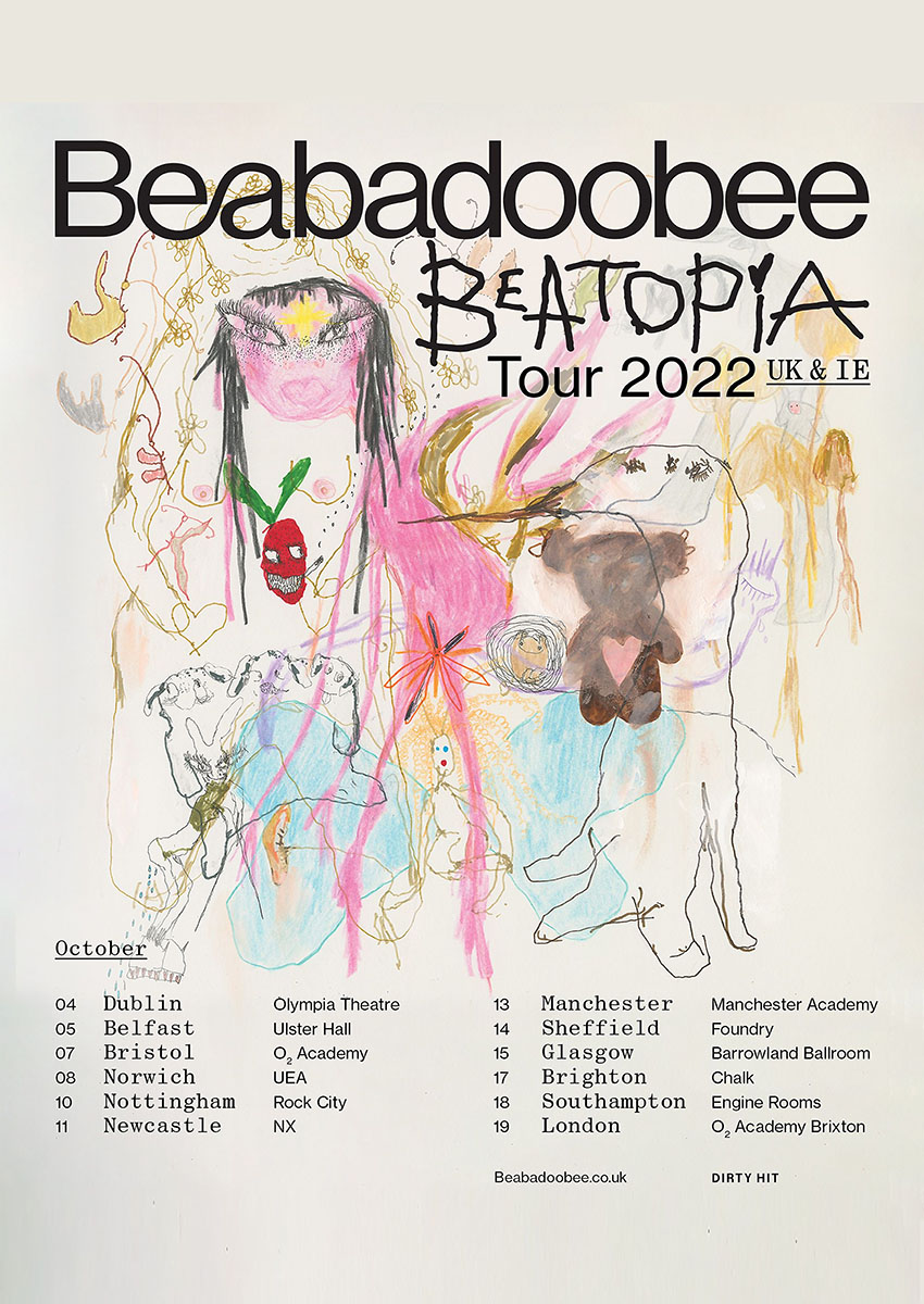 Beabadoobee Beatopia Tour 2022 Poster Canvas Print & Poster Wall Art - AI PRINT LAB